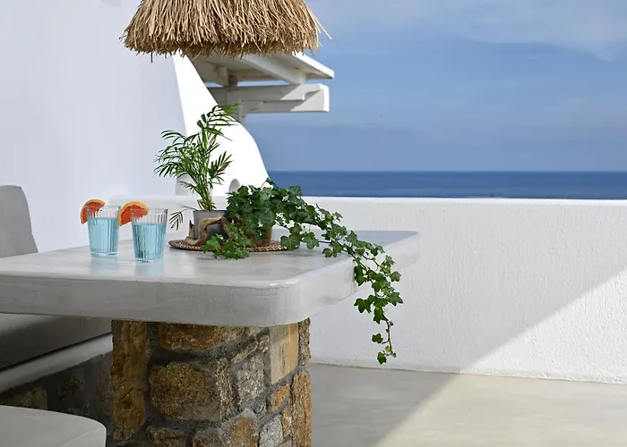 アパート Vlia Mar Myconian Residences *