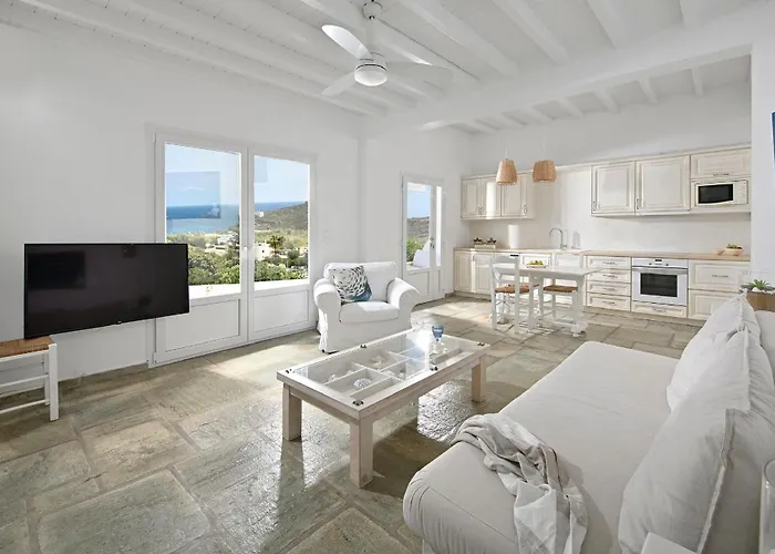 アパート Vlia Mar Myconian Residences *