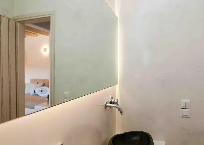 アパート Vlia Mar Myconian Residences カラファティス